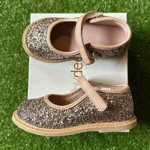 Baby Deer Toddler Girl Mary Jane Sparkle Shoe